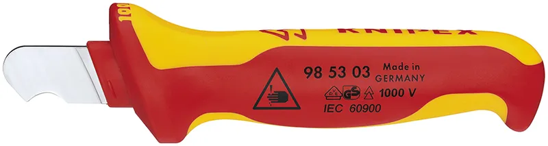 Nóż Do Ściągania Izolacji 170mm KNIPEX