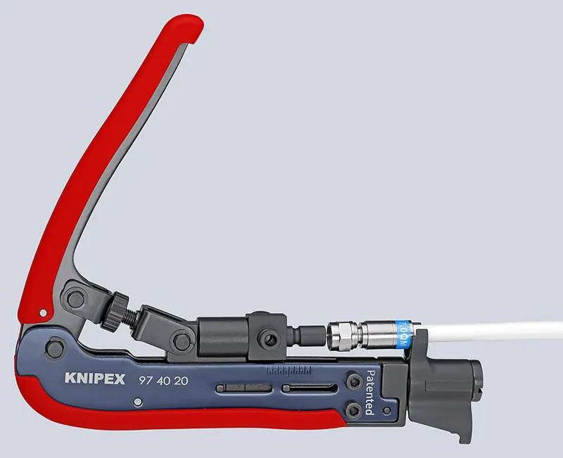 Narzędzie Do Zagniatania Złącz Kompresyjnych 175mm KNIPEX