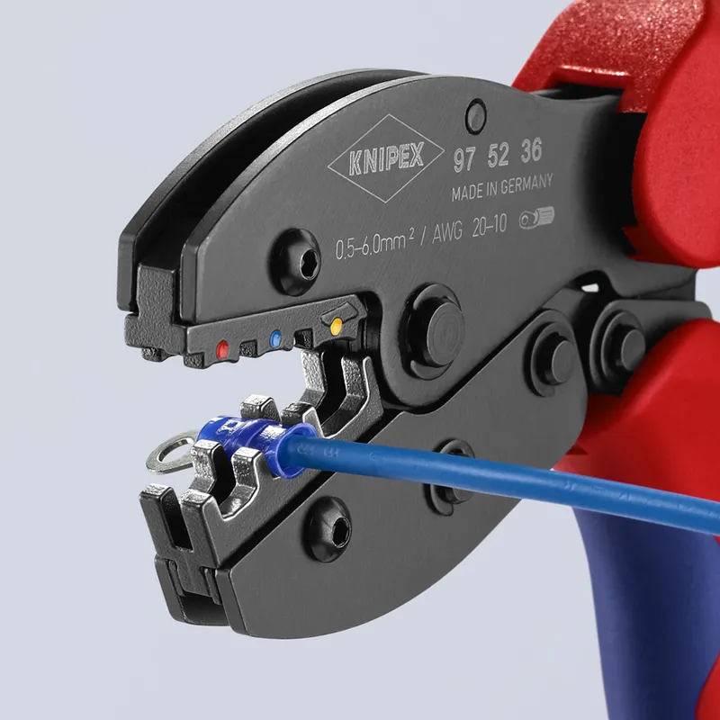 Szczypce Preciforce Do Zgniatania 0,5 - 6,0 MM2 KNIPEX