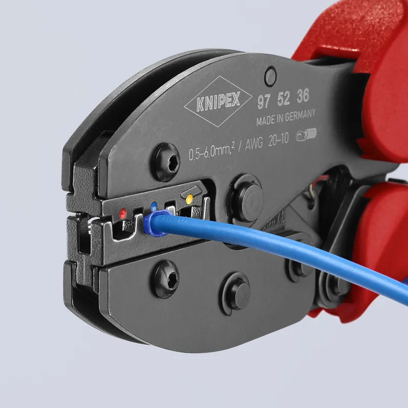 Szczypce Preciforce Do Zgniatania 0,5 - 6,0 MM2 KNIPEX