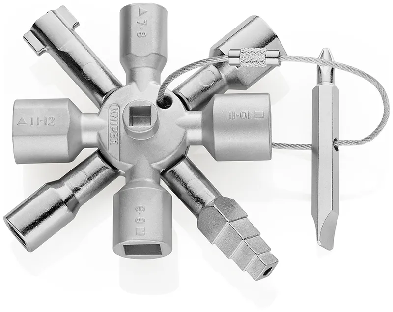 Klucze Wielofunkcyjne Do Szaf Sterowniczych Twinkey KNIPEX