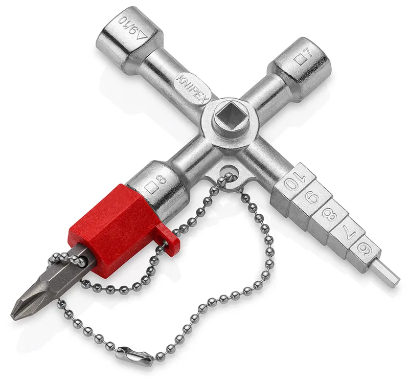 Klucze Wielofunkcyjne Do Szaf Sterowniczych Twinkey KNIPEX
