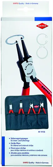 Zestaw Szczypiec Do Pierścieni Osadczych 4 szt. KNIPEX