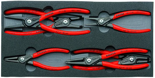 Zestaw Szczypiec Do Pierścieni Osadczych 6 Cz. KNIPEX
