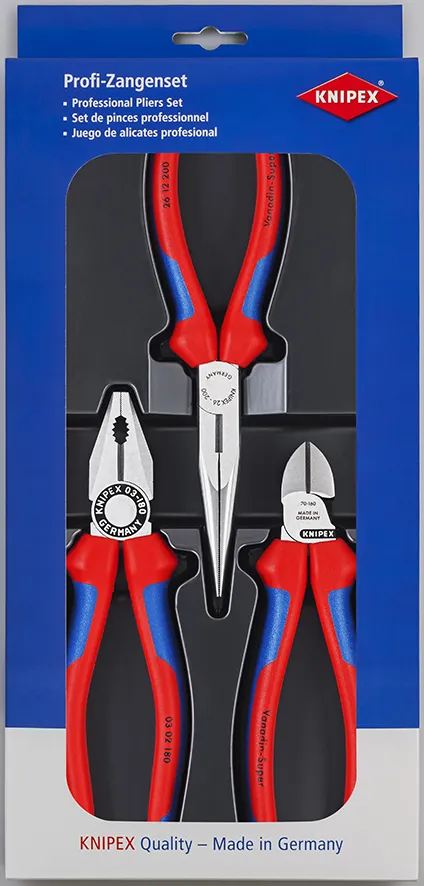 Zestaw Szczypiec Do Prac Warsztatowych I Serwisowych 3 szt. KNIPEX