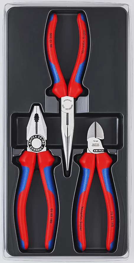 Zestaw Szczypiec Do Prac Warsztatowych I Serwisowych 3 szt. KNIPEX