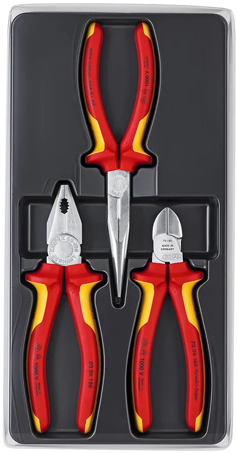 Zestaw Szczypiec 3 szt. KNIPEX