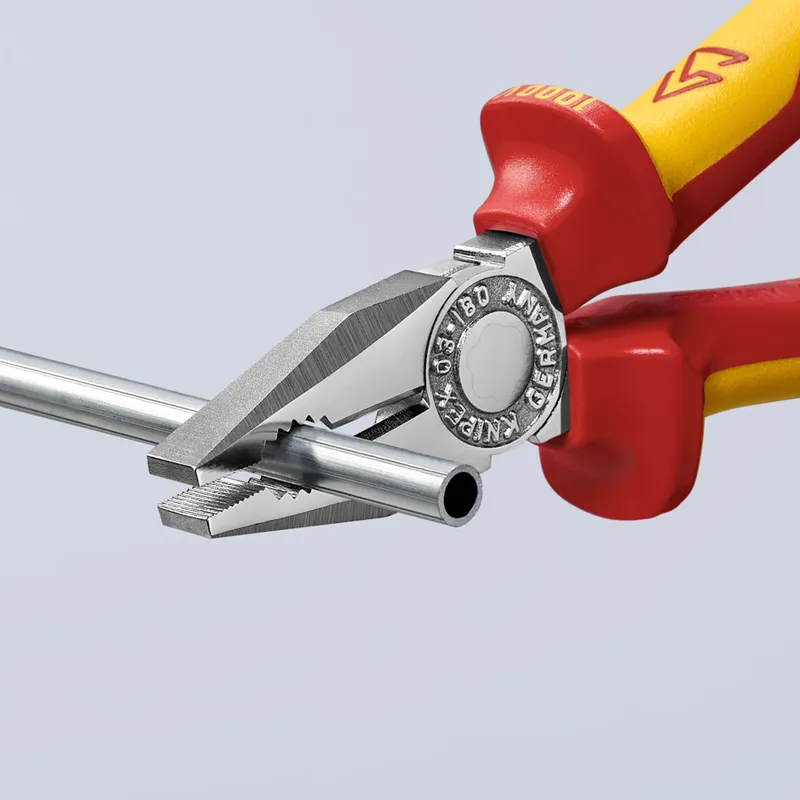 Szczypce Uniwersalne Izolowane VDE 180mm KNIPEX