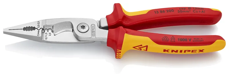 Szczypce Do Prac Elektroinstalacyjnych Izolowane 200mm KNIPEX