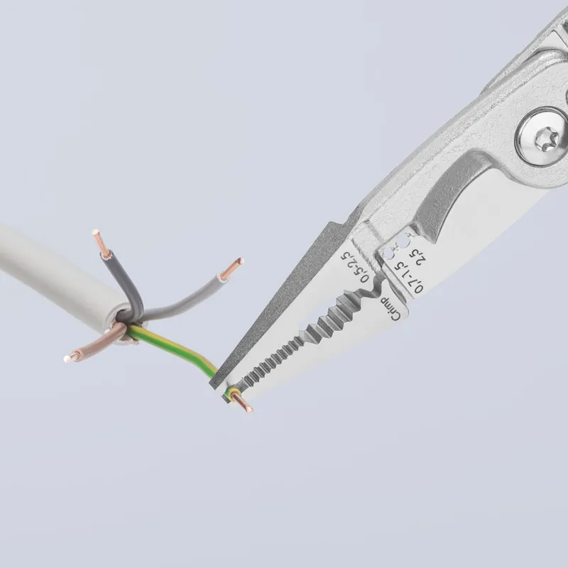 Szczypce Do Prac Elektroinstalacyjnych Izolowane 200mm KNIPEX