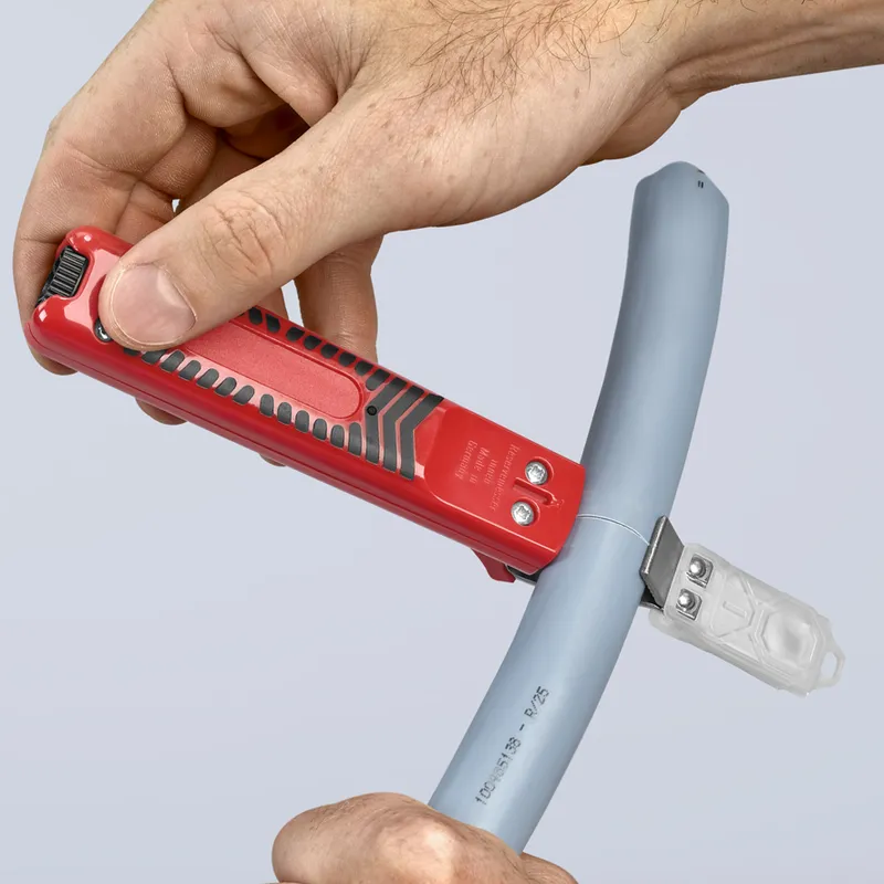 Przyrząd Do Ściągania Zewnętrznej Izolacji 8.0-28.0MM 165mm KNIPEX