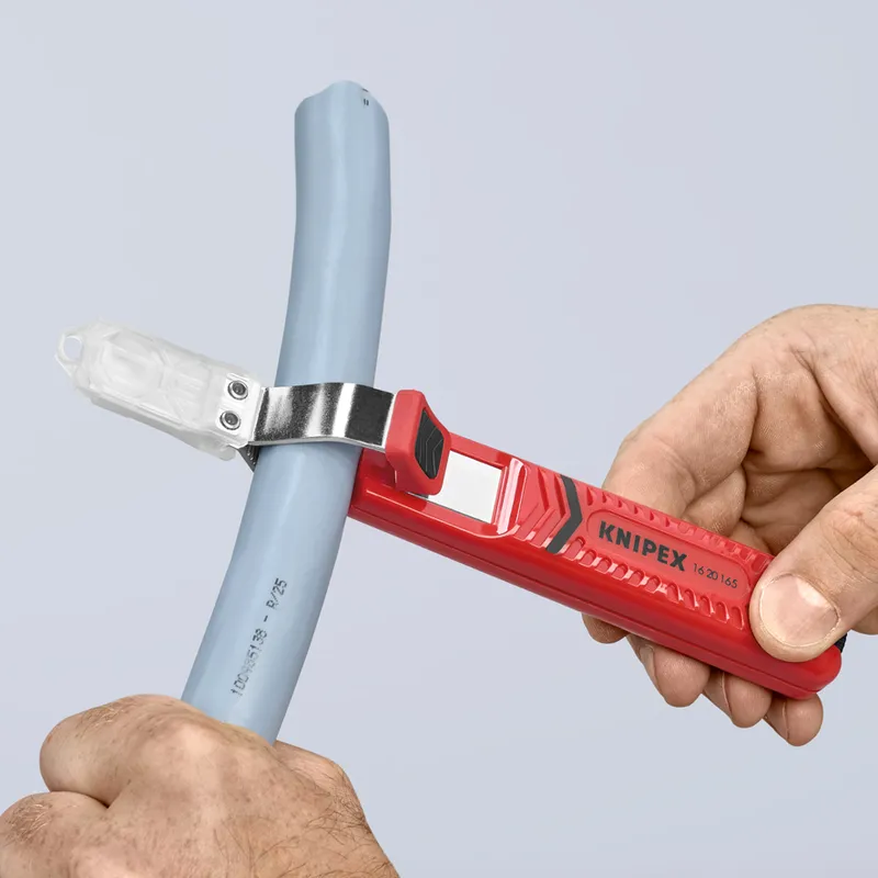 Przyrząd Do Ściągania Zewnętrznej Izolacji 8.0-28.0MM 165mm KNIPEX