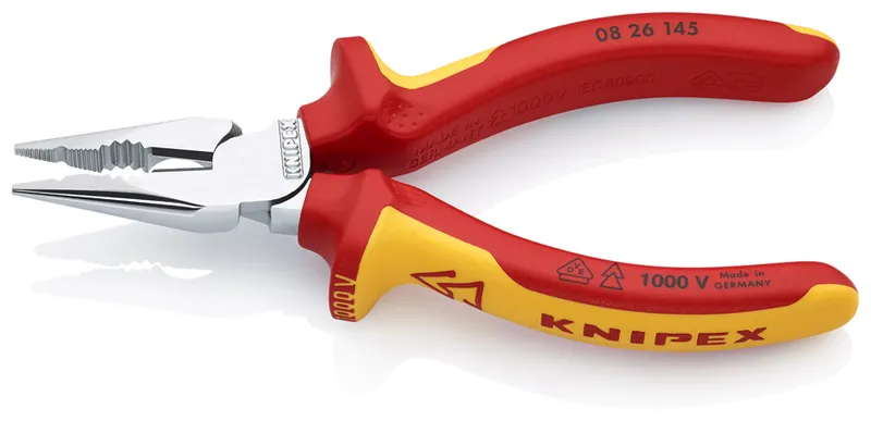 Szczypce Uniwersalne Z Ostro Zakończonymi Szczękami PCV145MM KNIPEX
