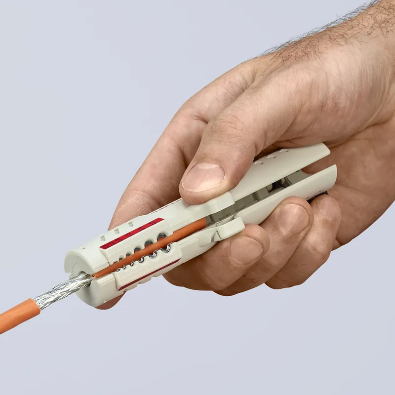 Narzędzie Do Ściągania Izolacji Z Kabli Teleinformatycznych KNIPEX