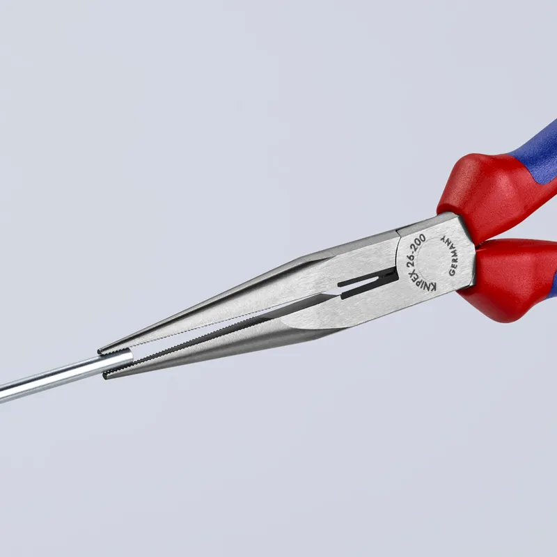 Szczypce Fosforanowane Czarne, Główka Polerowana 200mm KNIPEX
