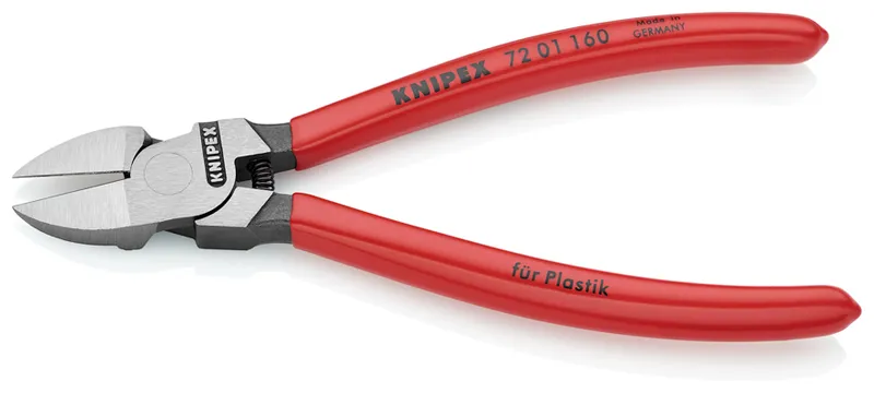 Szczypce Tnące Boczne Do Tworzywa Sztucznego 160mm KNIPEX