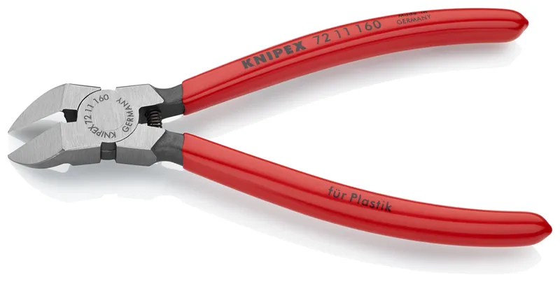 Szczypce Tnące Boczne Do Tworzywa Sztucznego 45 ° 160mm KNIPEX