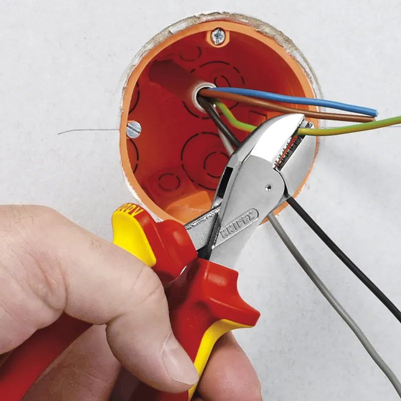 Szczypce Tnące Boczne X-Cut 160MM,WYSOKIE Przełożenie Dźwign KNIPEX