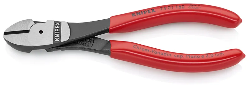 Szczypce Tnące Boczne O Zwiększonym Przełożeniu 160mm KNIPEX