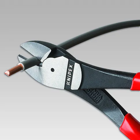 Szczypce Tnące Boczne O Zwiększonym Przełożeniu 200mm KNIPEX