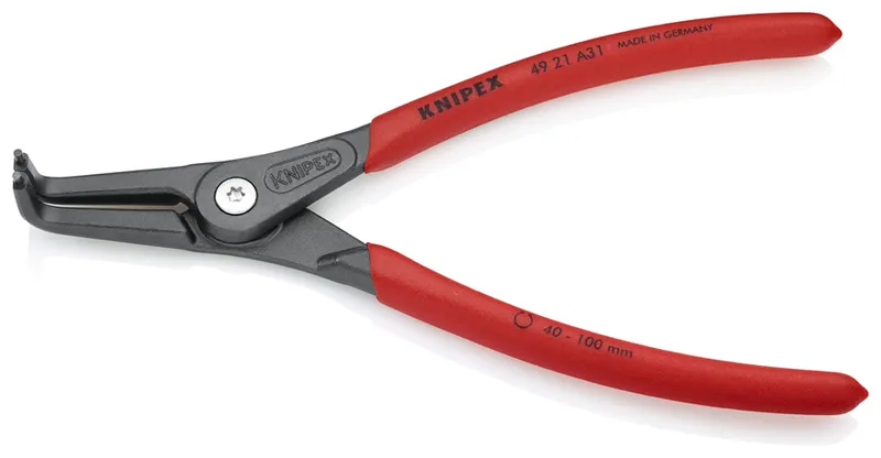 Precyzyjne Szczypce Do Pierścieni Zew.wygięte 210mm KNIPEX