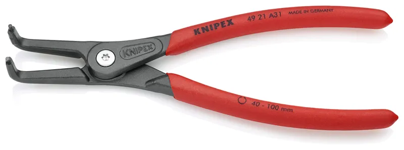 Precyzyjne Szczypce Do Pierścieni Zew.wygięte 210mm KNIPEX