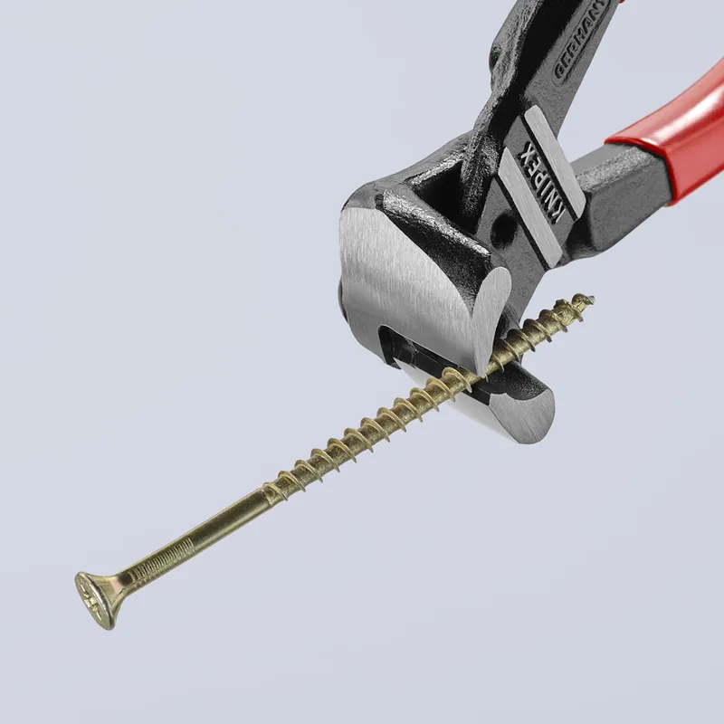 Szczypce Tnące Czołowe Z Wysokim Przełożeniem Dźwigni 200mm KNIPEX