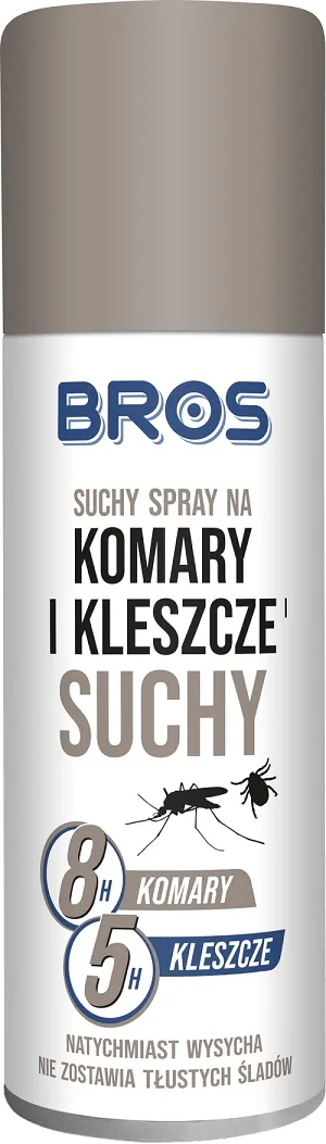 Suchy Spray Na Komary I Kleszcze 90ml BROS