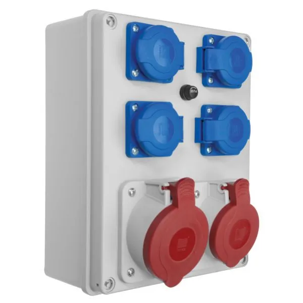 Rozdzielnica R-Box 240 1*32A/5P 1*16A/5P 4*250V IP44