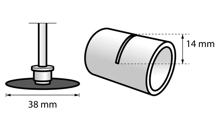 Tarcze Sc Do Metalu 38MM/5 szt. DREMEL