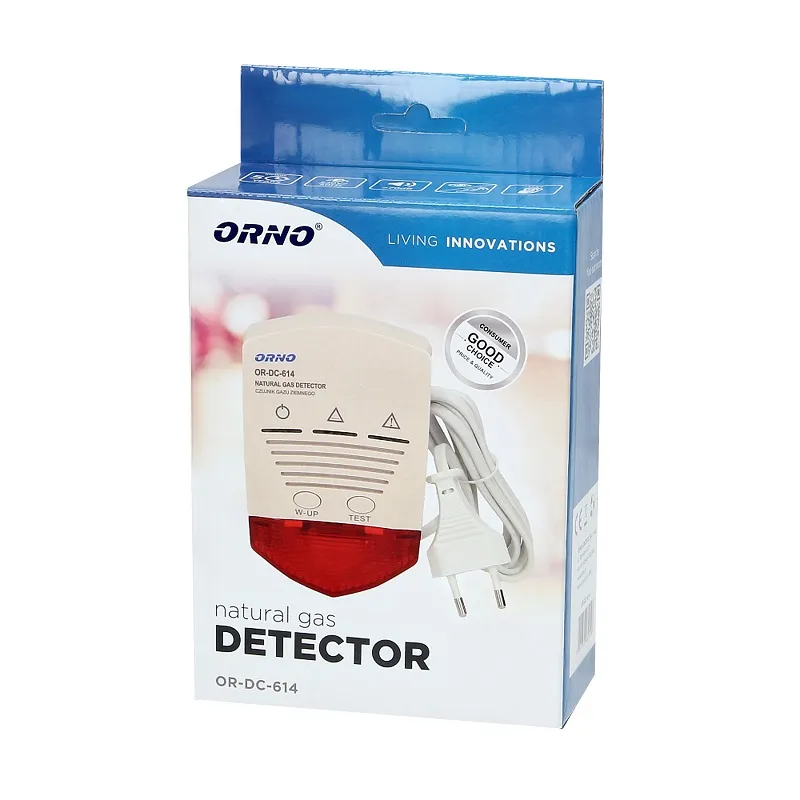 Czujnik Gazu Ziemnego AC230V ORNO