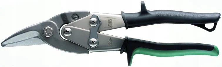 Nożyce Dźwigniowe Kształtowe Do Blachy Prawe 240mm BESSEY