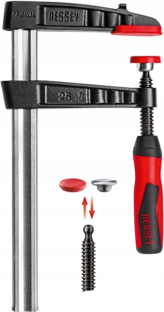 Ścisk Śrubowy Stolarski Żeliwny Tg 300/140MM BESSEY
