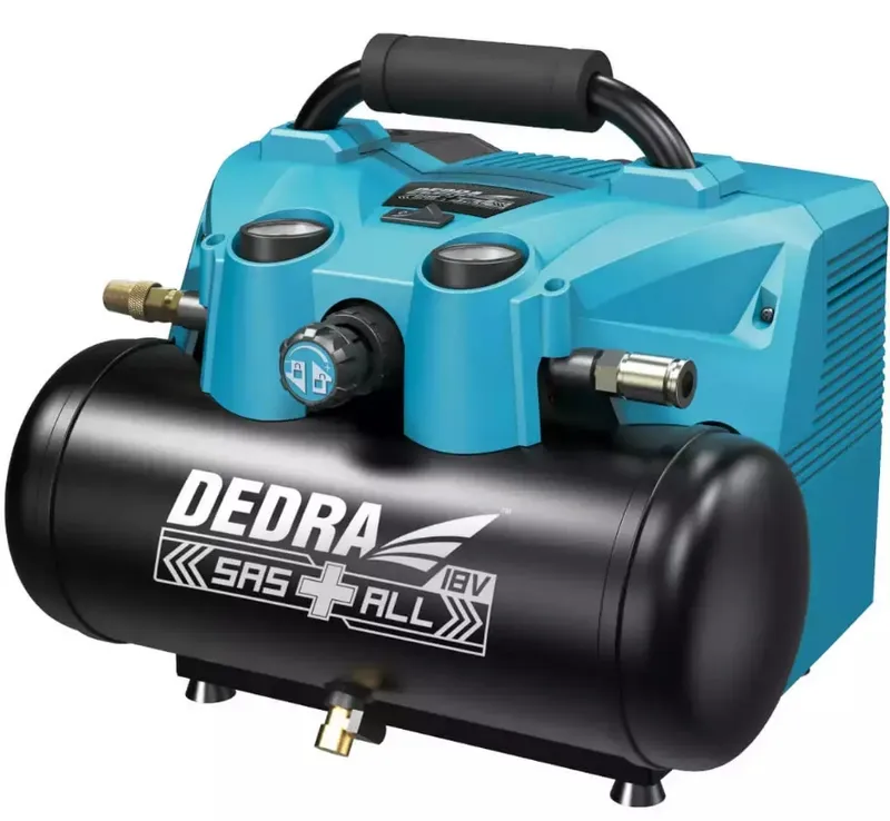 Kompresor Akumulatorowy 6l 2*18V Sas DEDRA