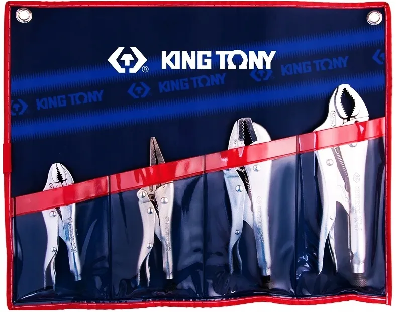 Zestaw Szczypiec Zaciskowych Morse'a, 4 szt. Etui KING TONY