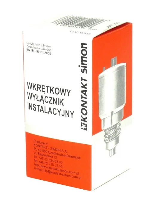 Wyłącznik Nadmiarowy Wkrętkowy S101S L20A SIMON