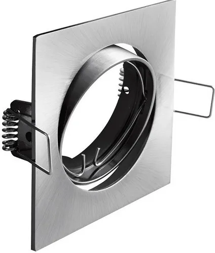 Sufitowa Oprawa Punktowa Porto-K IP20 Kwadrat INOX Z Reg GTV