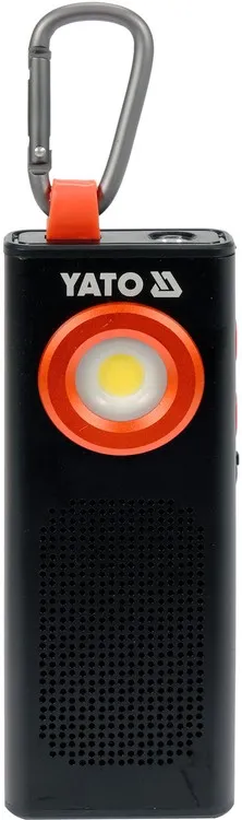 Latarka Robocza 500LM, Li-Po 3,7V 2000mAh, 3w1 YATO