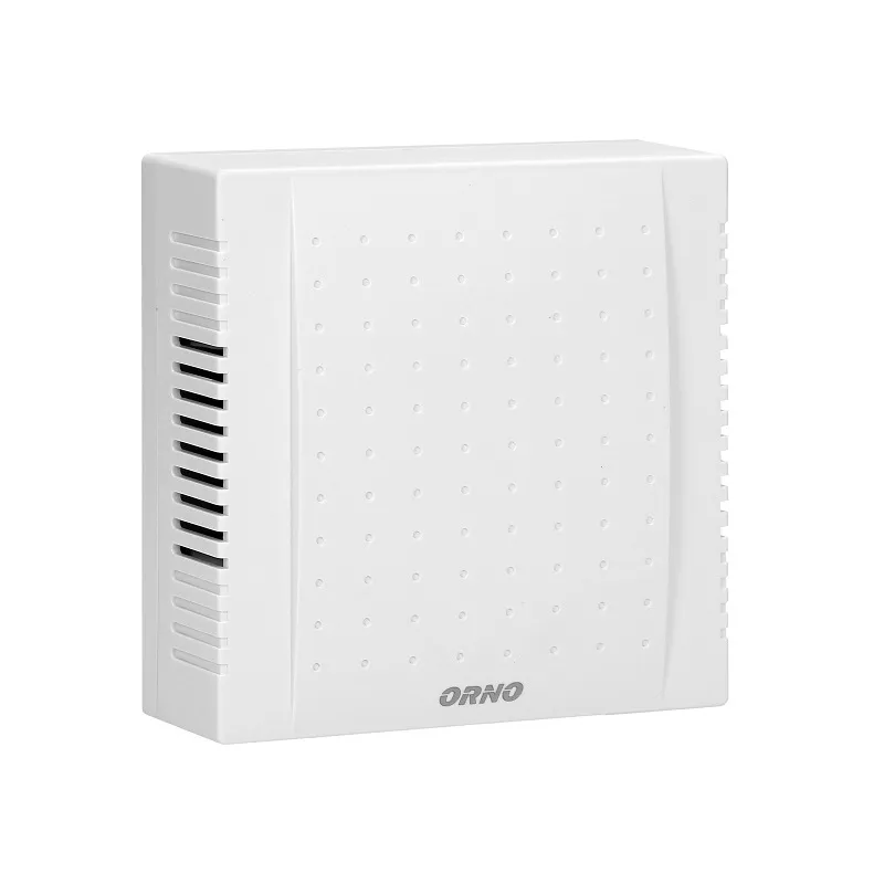 Dzwonek Gong Dwutonowy 230V Quatro AC ORNO - Czarny
