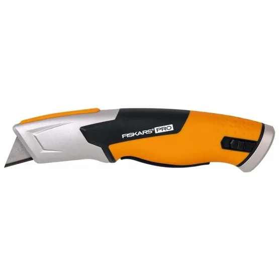 Nóż Uniwersalny Carbonmax Chowane Ostrze Compact FISKARS