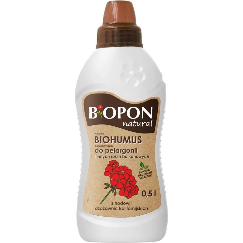 Biohumus - Nawóz Do. Pelargonii 0.5l BIOPON