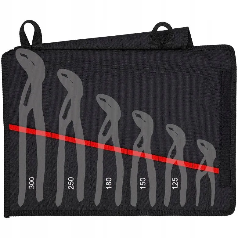 Etui Zwijane Na Klucze, 6 Przegródek KNIPEX