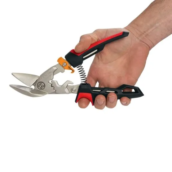 Nożyce Do Blachy Powergear Wygięte W Lewo FISKARS