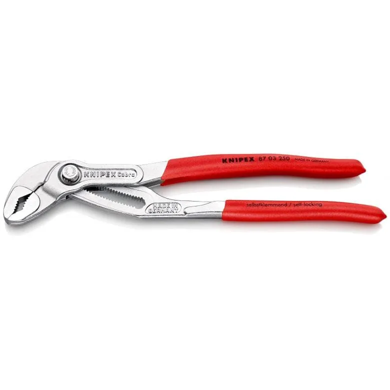Szczypce Nastawne Do Rur Cobra 250mm, Chrom KNIPEX