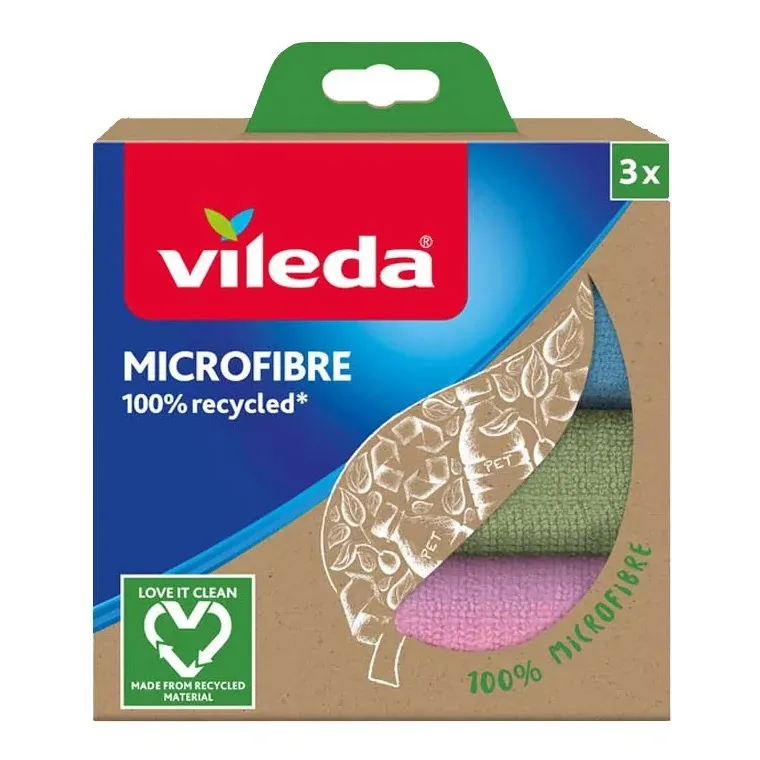 VILEDA Ścierka Z Mikrofibry 3 szt