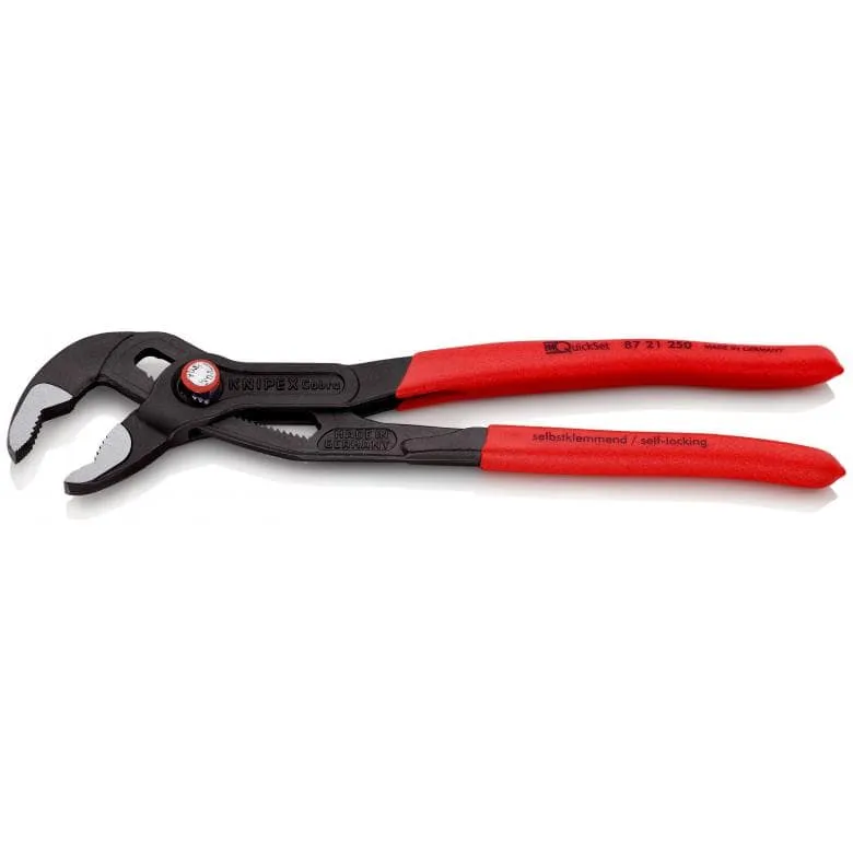 Szczypce Nastawne Do Rur Cobra Quickset 250mm, KNIPEX