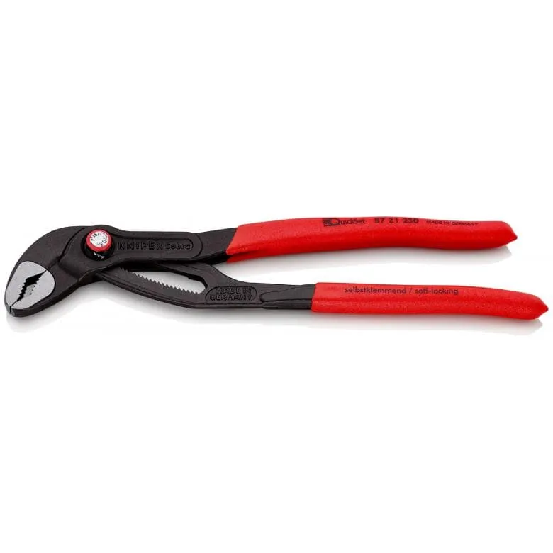 Szczypce Nastawne Do Rur Cobra Quickset 250mm, KNIPEX