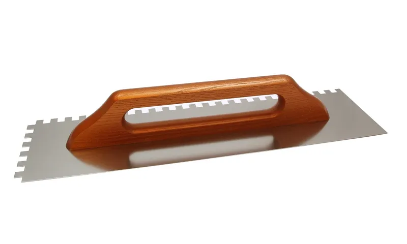 Paca Nierdzewna Rękojeść Drewniana 130*380MM Ząb 8 EPM