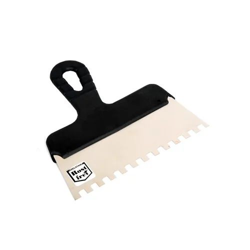 Szpachla Trapezowa Nierdzewna 200mm Ząb 10*10 EPM
