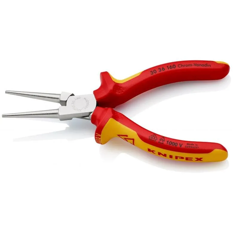 Szczypce Płaskie Wydłużone Izolowane 160mm KNIPEX
